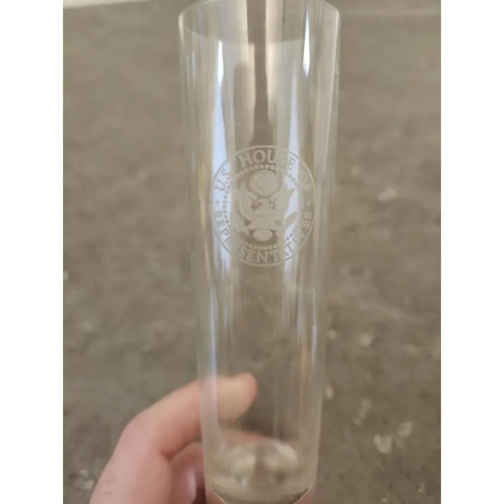 VINTAGE House of Representatives Flower‎ Bud Blue Vase